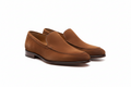 Brown Suede Loafers