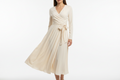 Wrap Midi Dress